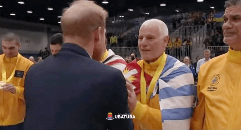 Juan Ricardo Feindt Urrejola conquista medalha de ouro no vôlei sentado nos Invictus Games 2025 em Vancouver.