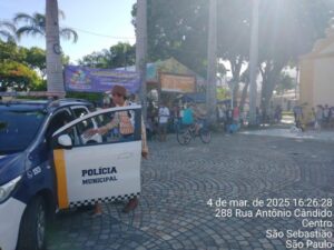 São Sebastião tem Carnaval tranquilo com reforço no policiamento e câmeras de segurança