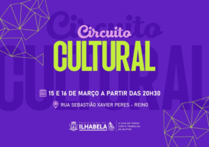 1º Circuito Cultural de Ilhabela começa neste fim de semana no bairro do Reino