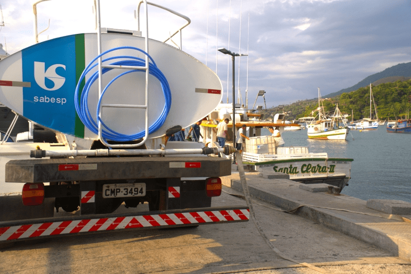 Ilhabela busca soluções definitivas para abastecimento de água na Ilha de Vitória