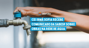 Sabesp inicia obras de melhoria na rede de água no bairro Ipiranguinha, em Ubatuba