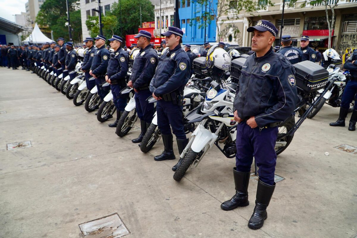 São Paulo ganhou na última segunda-feira, 11 de agosto, 100 câmeras do programa Smart Sampa acopladas em motos da Guarda Civil Metropolitana e da Polícia Milita