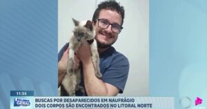 Dois corpos são encontrados em São Sebastião (SP) após naufrágio de lancha