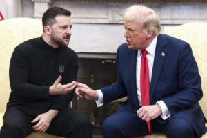Trump diz que Zelensky pode encerrar a guerra ‘imediatamente’ ou ‘seguir combatendo’ com a Rússia