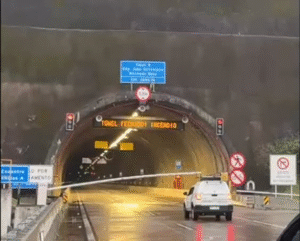 ‼️ Atualização Pronto Falei:O Túnel 5 da Tamoios (subida da serra, Caraguatatuba → SJC) foi liberado ao tráfego