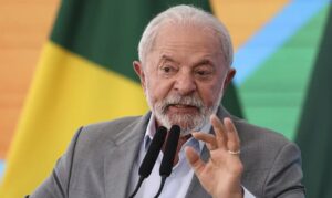 O presidente Luiz Inácio Lula da Silva, durante discurso | Foto: Reprodução/Redes sociais 
    

    
        
    
      
      
      
      
        A maiori
