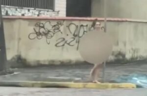 Vídeo: mulher é presa depois de andar nua em praia de SP
