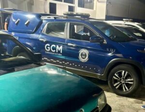 Guarda Civil prende motorista embriagado no Centro de Caraguatatuba