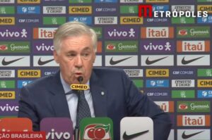O técnico Carlo Ancelotti anuncia nesta segunda-feira (25/8) os 23 nomes da Seleção Brasileira para os compromissos de setembro pelas Eliminatórias da Copa do M
