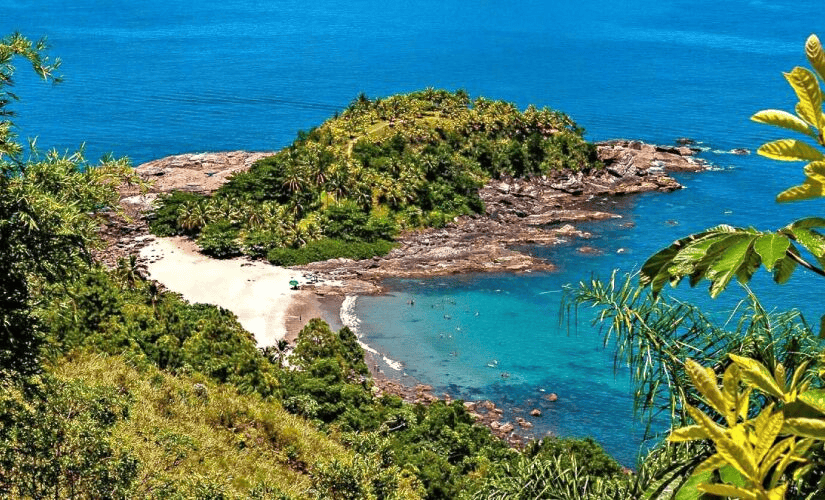Descubra quatro praias do litoral paulista que lembram o Caribe: Ilha das Couves, Praia de Puruba, Calhetas e Maresias, com águas cristalinas, natureza preservada e paisagens deslumbrantes.