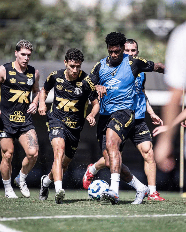 Santos tem “dor de cabeça” para escalar o time contra o Bahia; Basso e Arão são dúvidas