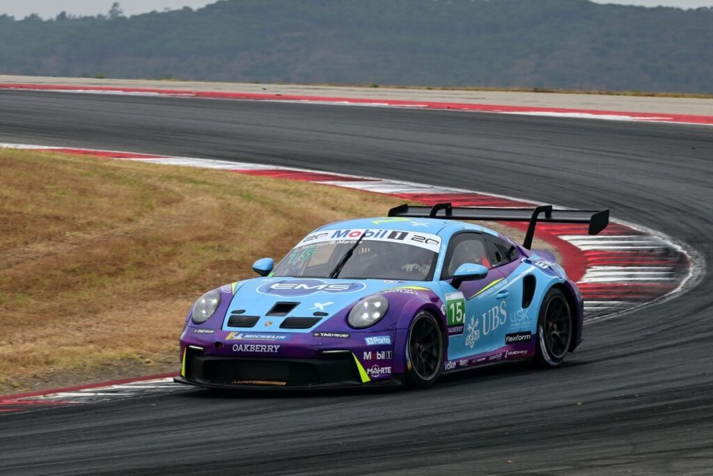 Porsche Cup: Sanchez / Martins voam e lideram o TL2 da Carrera Cup no Endurance do Estoril