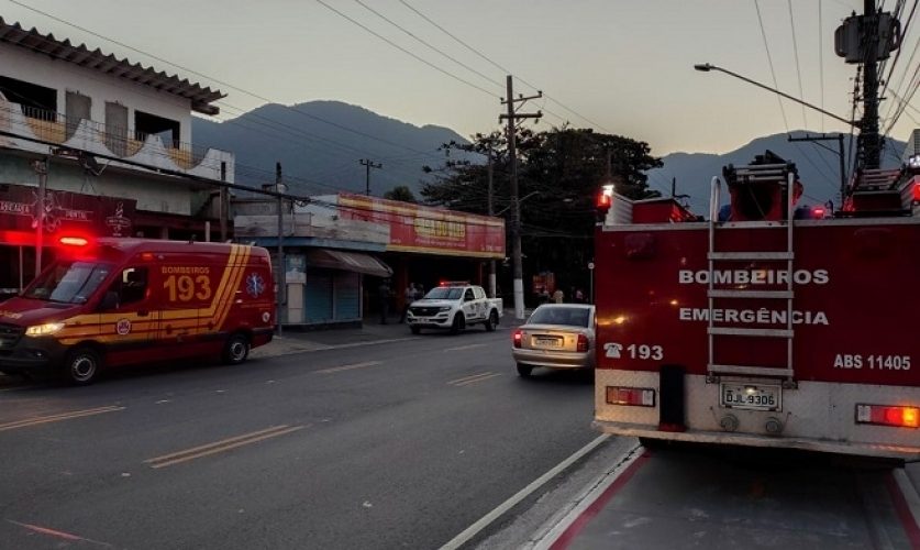 Homem tem queimaduras de 1º e 2º grau em explosão de tambor de óleo no Pontal da Cruz