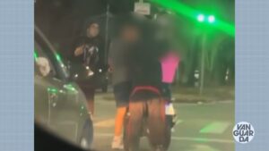 Suspeito de assaltar pai e filha em moto é preso pela polícia em São José dos Campos, SP