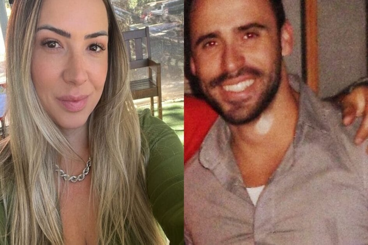 O policial militar Jeferson Luiz Sagaz e a empresária Ana Carolina Silva, casal encontrado morto em um motel em São José, na Grande Florianópolis (SC), na noite