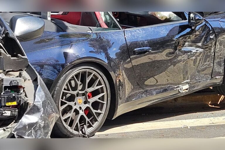 Vídeo flagra batida de Porsche de Gato Preto na Faria Lima, em SP