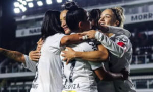 Foi só no final do segundo tempo que a comemoração pode sair. Mas o Santos venceu o Botafogo, no Engenhão, nesta terça-feira