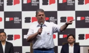 Tarcísio e Ciro Nogueira discutem cenário eleitoral para 2026