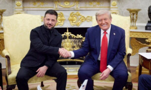 Trump diz que teve reunião ‘muito boa’ com ilustres convidados e ‘começou’ a organizar cúpula Putin-Zelensky