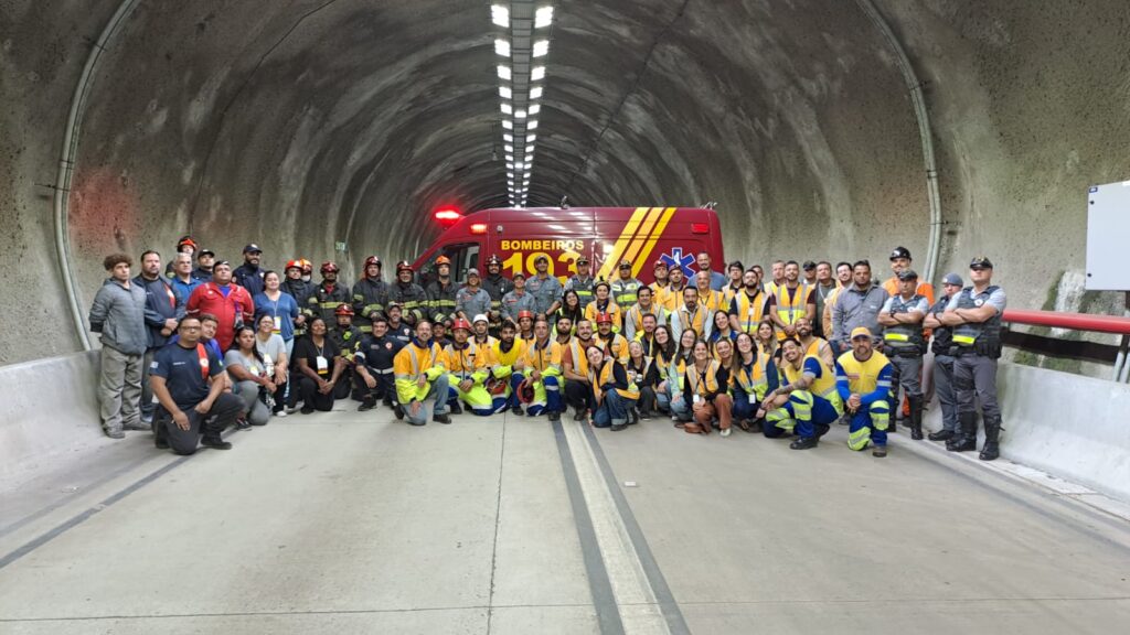 Tamoios realiza simulado de acidente no Contorno Norte