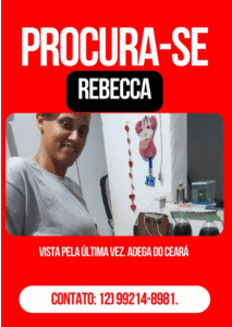#ultilidadepublica 🚨 Desaparecimento de jovem preocupa familiares em Caraguatatuba