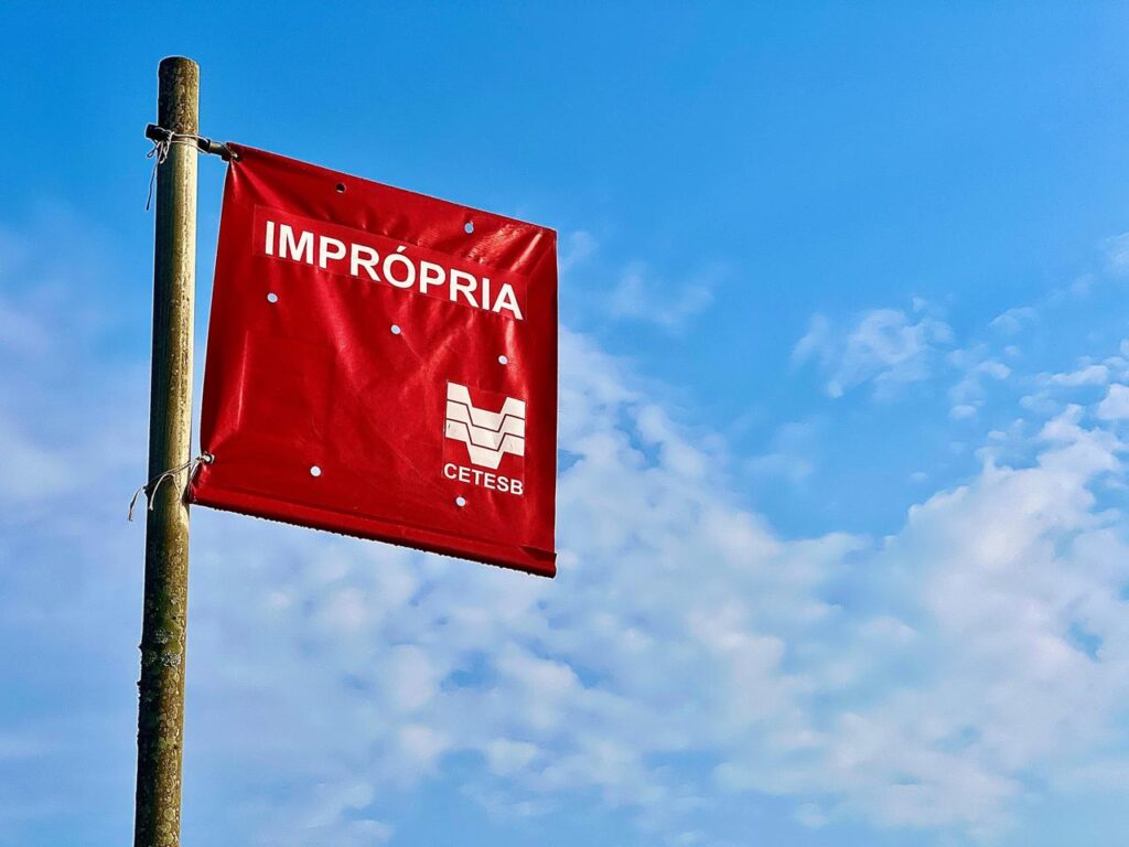 19 praias estão impróprias no Litoral Norte Paulista segundo boletim da Cetesb desta semana