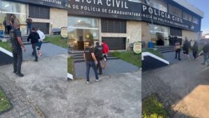 Polícia Civil apreende suspeitos de envolvimento em assassinato e roubo de carro em Caraguatatuba
