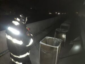 Incêndio no teatro Mario Covas mobiliza Corpo de Bombeiros de Caraguatatuba