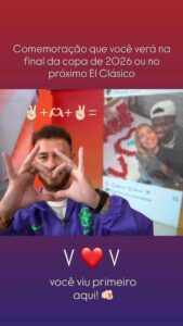 Clube usa namoro de Vini Jr. com Virgínia para celebrar Copa do Brasil