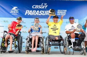 CBSurf consagra 22 campeões e campeãs brasileiros de Parasurf em Ipojuca