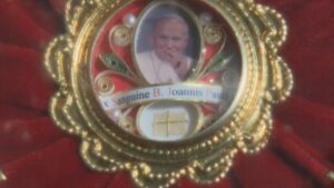 Relíquia de São João Paulo II será exposta em missas na Canção Nova