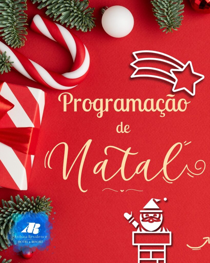 Reserve hospedagem em Atibaia para o Natal com antecedência