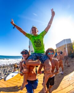 O curitibano Ryan Coelho reforça seu nome no surfe continental ao vencer o ALAS Global Final’s Surf City Sub-18, em El Salvador no úlitmo final de semana