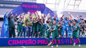 Alviverde volta a vencer São Paulo e conquista Paulista Sub-11