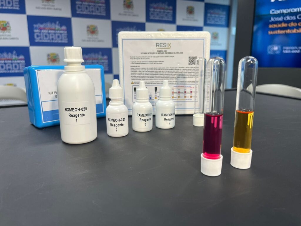 Prefeitura de São José vai distribuir testes para identificar adulteração de bebidas a bares e restaurantes