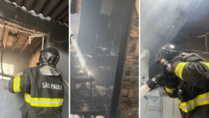 Incêndio destrói residência e mobiliza bombeiros em Ilhabela, SP