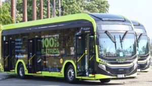 São José abre licitação para montar estação de carregamento da frota de 400 ônibus elétricos
