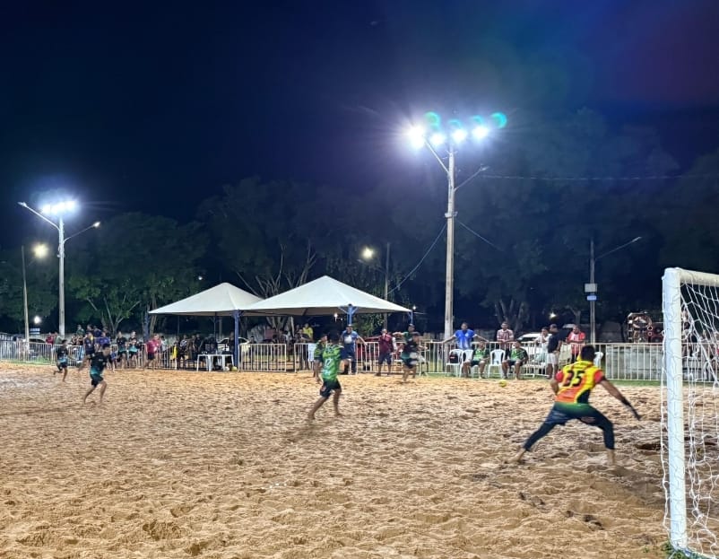 Jogos da 2ª rodada do Futebol de Areia na Cohab Nova acontecem nesta terça-feira (20)