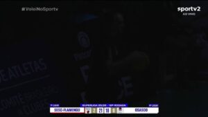 Esporte: Queda de energia rouba a cena em vitória do Sesc-Flamengo pela Superliga feminina