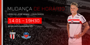 FPF altera horário, e Botafogo jogará no período noturno na 3ª Fase da Copa São Paulo de Futebol Júnior