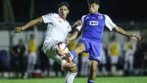 Cruzeiro vence Santos e vai às quartas de final da Copinha