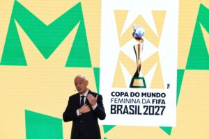 Esporte: Infantino celebra Copa do Mundo Feminina 2027 e prevê: "Vai ser o melhor Mundial da história"