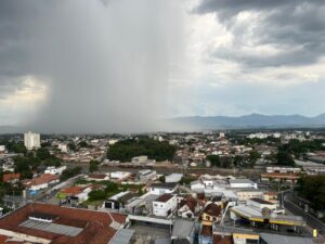 Com frente fria, semana deve ter chuva e queda de temperatura no Vale e região