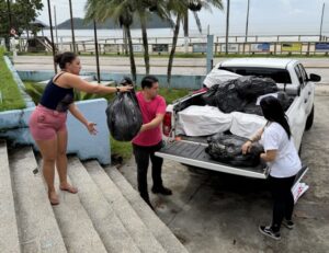 São Sebastião ajuda Ubatuba após chuvas