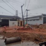 Com chuva, cratera mais antiga também cede e aumenta de tamanho na Zona Sul de São José