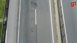 Principal rodovia do país, Via Dutra tem buracos e falhas no asfalto no Vale do Paraíba; veja VÍDEO