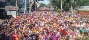FOTOS: Tradição do carnaval joseense, bloco Galinha D'Angola atrai multidão de foliões neste domingo