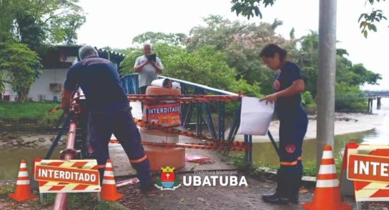 Passarela de acesso ao Mercado de Peixes é fechada por segurança