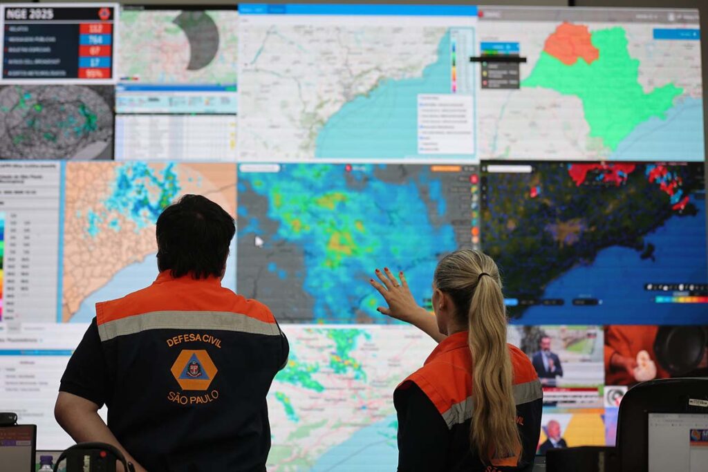 Alerta Severo em Todo o Litoral Paulista por Chuvas Intensas