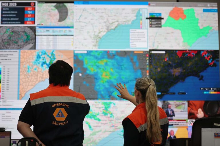 Alerta Severo em Todo o Litoral Paulista por Chuvas Intensas